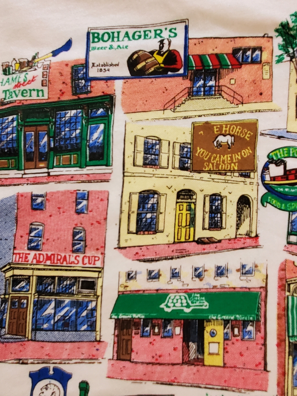 Vintage Levis Pubs of Fells Point Maryland T-Shirt Size XL 1993 NWT - Picture 10 of 14